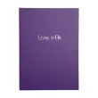 LIVRE D OR 1M.220X170 VIOLET