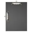Porte-bloc double clips papier A4 noir