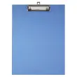 Porte-bloc papier enduit A4 bleu 