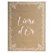 Livre d or 100p. or 27x22cm KRAFT 