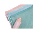 Pochette zip EVA A5 Chrom pastel assorti - Exacompta 