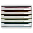 BIG-BOX PLUS HORIZON blanc/arlequin/blan - Exacompta