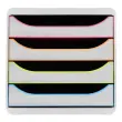 BIG BOX Black Office blanc/arlequin/blan 