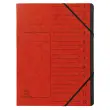 Trieur agrafe int. noir 12 comp. rouge