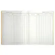 Piq&ucirc;re Tr&eacute;sorerie verticale - 31,5 x 24,5 cm - 6 colonnes d&eacute;bit / 6 cr&eacute;dit - 80 pages - Exacompta 