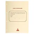 Recharge Livre d'inventaire et Livre journal - A4 - 150 feuillets 90 g/m&sup2; - avec gardes - Exacompta 