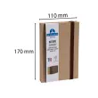 REG NATURE 170x110 192P LIGNE MARRON FSC®