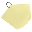 Flashcards bristol A6 dots Jaune - Exacompt 
