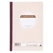 Carnet de commandes autocopiant - A5 - 50 feuilles en triplicata - Le Dauphin