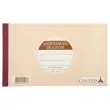 Carnet de quittances de loyer autocopiant - 12,5 x 21 cm - 50 feuilles en triplicata - Le Dauphin 