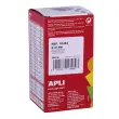 Rouleau gommettes rondes &Oslash; 45 mm argent - Apli 