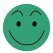 Gommettes Sourire 12 feuilles - Apli