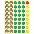 Gommettes Sourire 12 feuilles - Apli