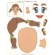 Gommettes thématiques Le Visage 2 feuilles - Apli