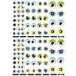Gommettes th&eacute;matiques Yeux bleus/verts 3 feuilles - Apli 