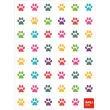 Gommettes empreintes de chat - 288 unités - Apli