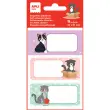 Étiquettes scolaires chats mignons - 3 motifs - 9 unités - Apli