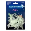 Stickers dinosaures luminescents - 9 unit&eacute;s - Apli 