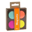 Aimants Fluor collection 4 unités - Apli