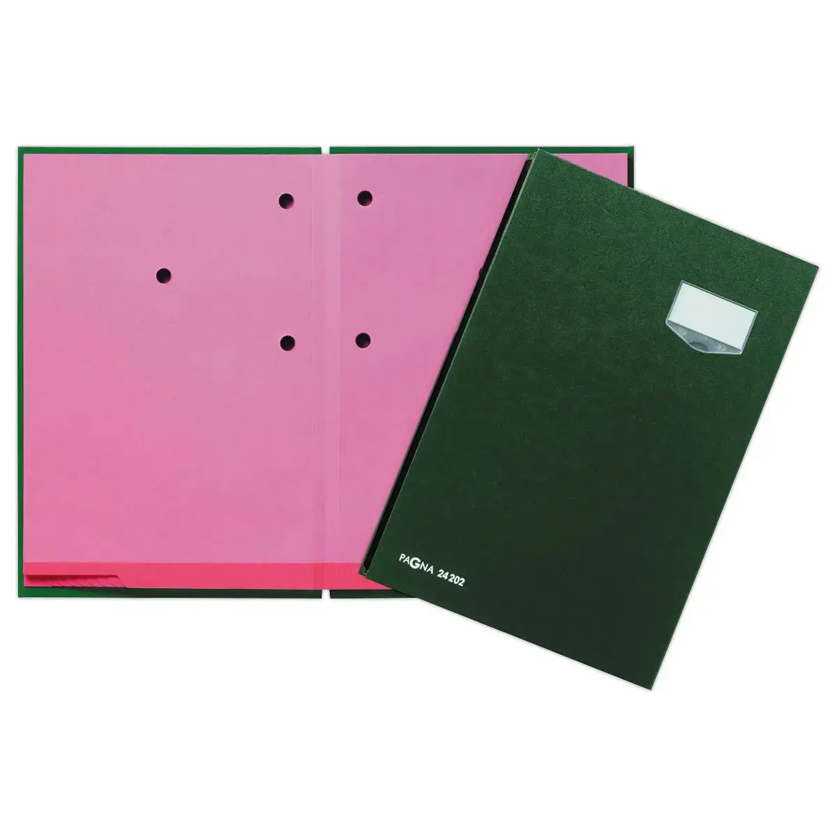 SIGNATAIRE TOILE 20CASES VERT PAGNA 