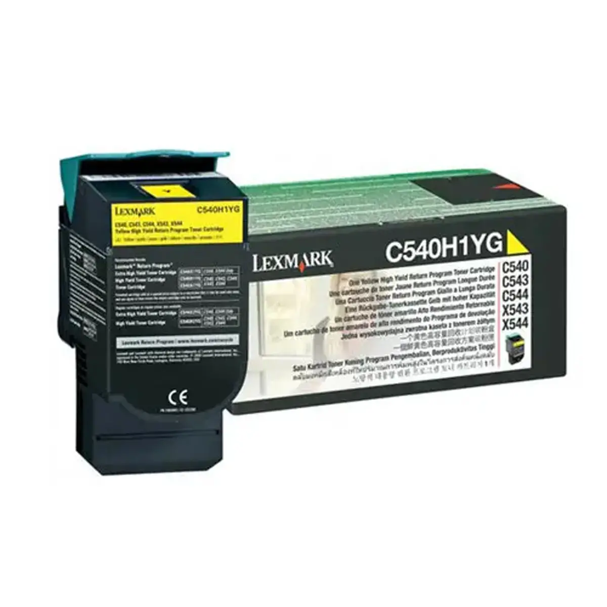 Toner LEXMARK jaune C540H1YG 