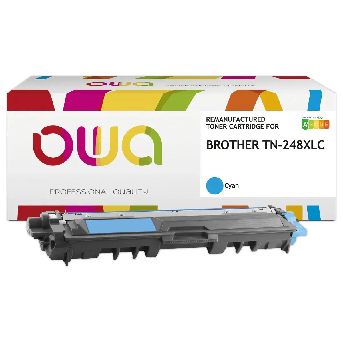 Toner OWA équivalent Brother TN-248CXL cyan