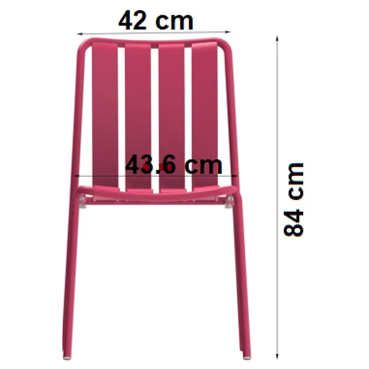 Chaise VERANO - Menthe - OFFICEPRO