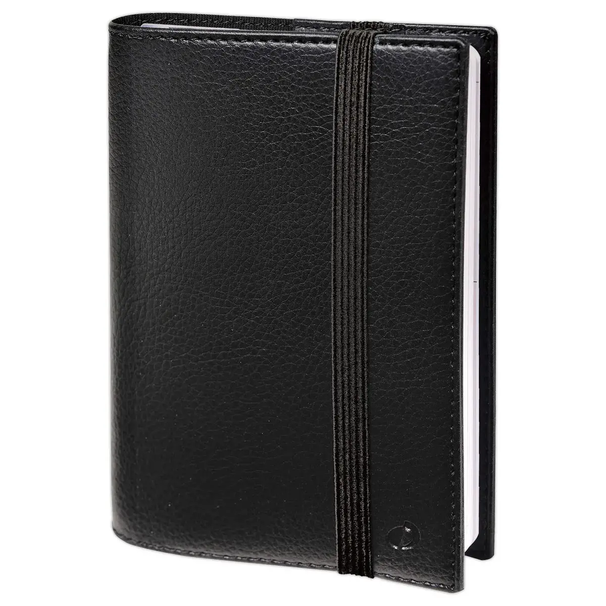 Agenda semainier  - 16x24 cm - D&eacute;cembre &agrave; d&eacute;cembre - Noir - QUO VADIS 