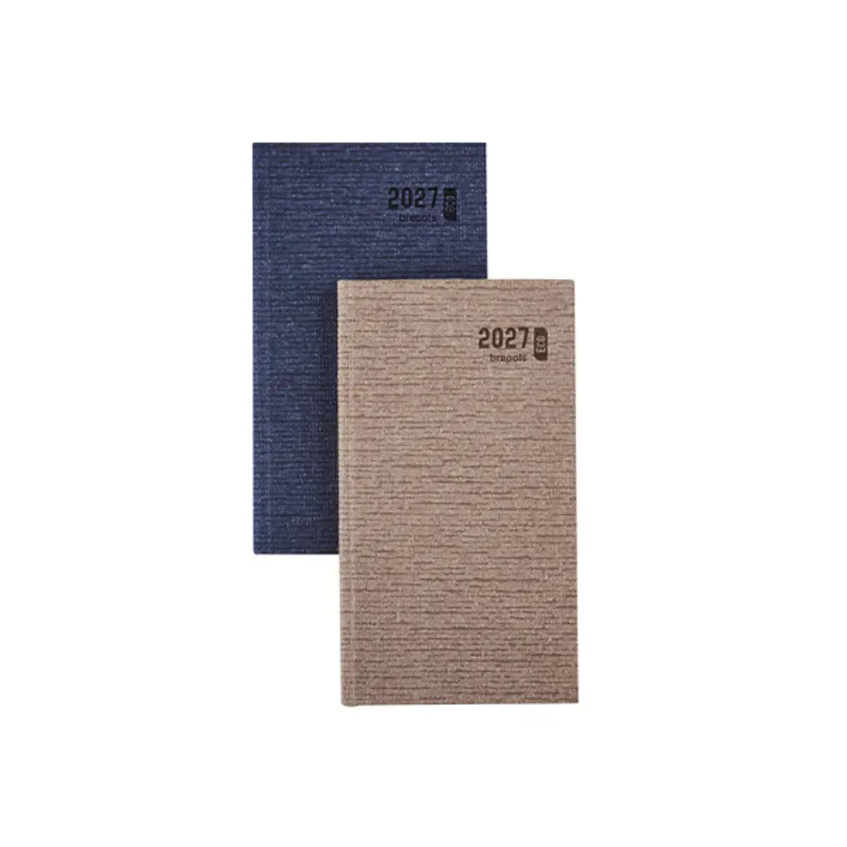Agenda semainier Ecorama - 9x16 cm - Assortis - Janvier à décembre - BREPOLS