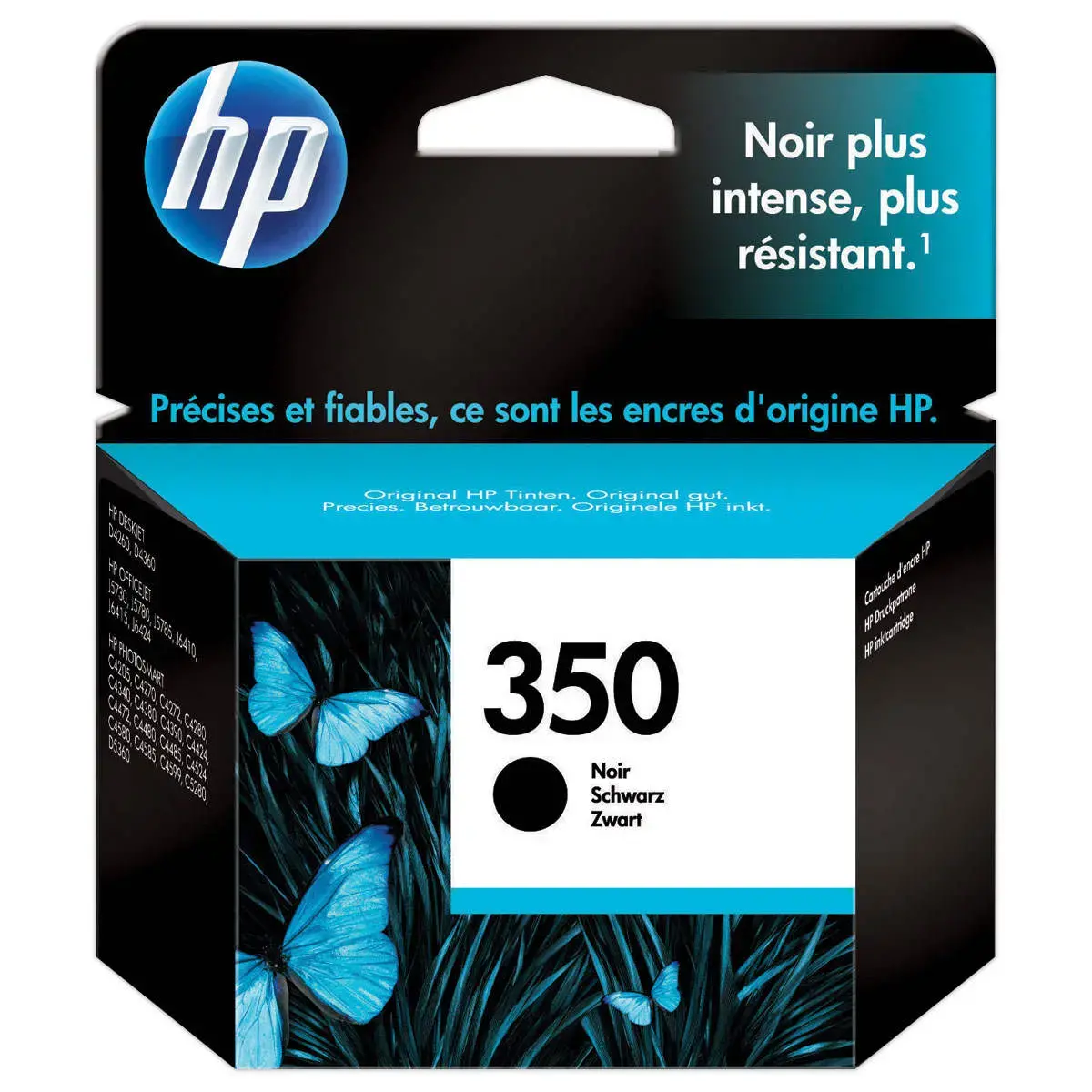 HP 350 cartouche d'encre noire CB335EE - HP 