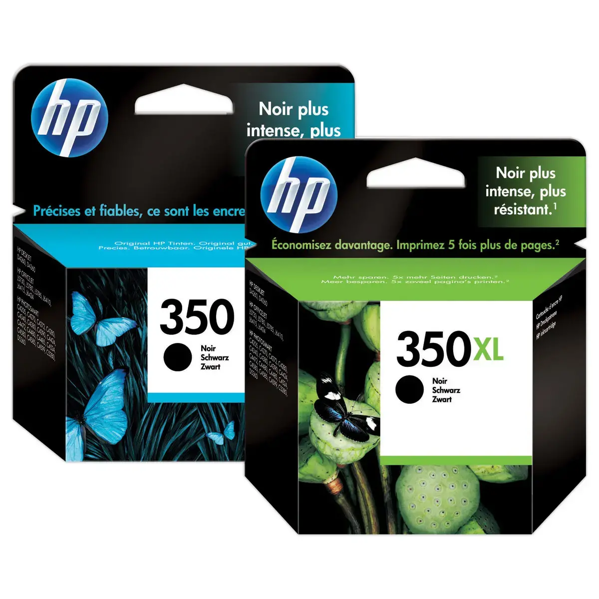 HP 350 cartouche d'encre noire CB335EE - HP 