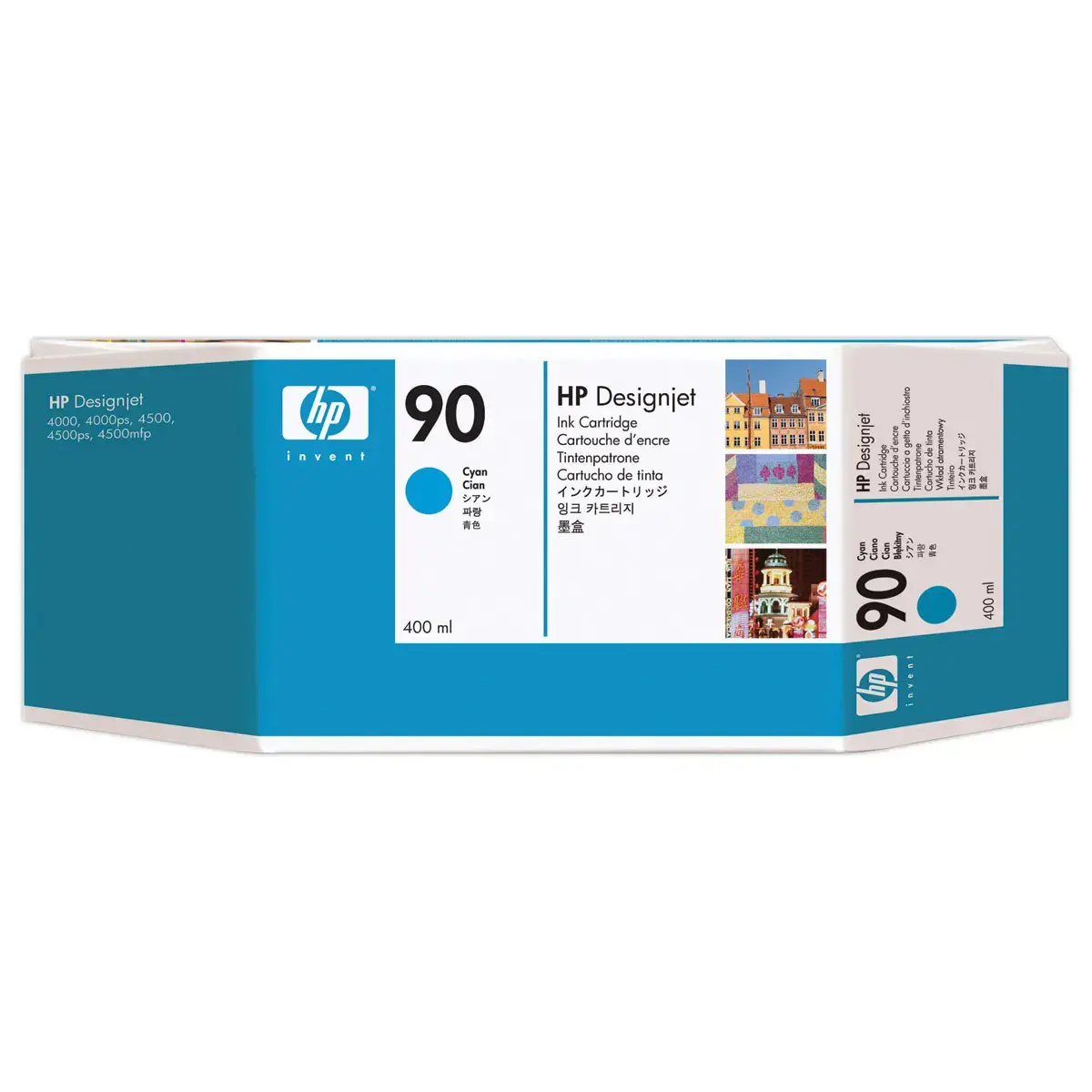 HP 90 cartouche d'encre cyan C5061A 