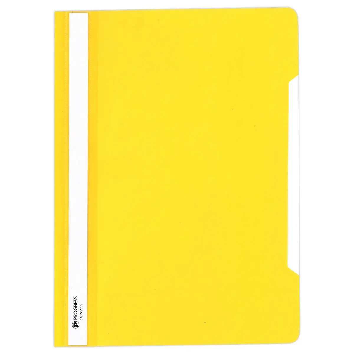 Chemise de pr&eacute;sentation jaune &agrave; lamelles A4 pour 150 feuilles - Jaune 