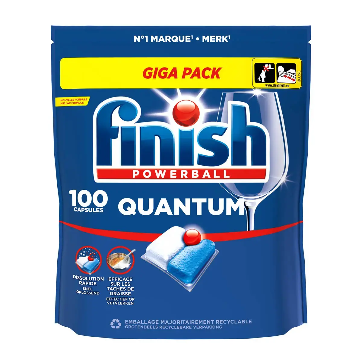 Tablettes pour lave-vaiselle - QUANTUM