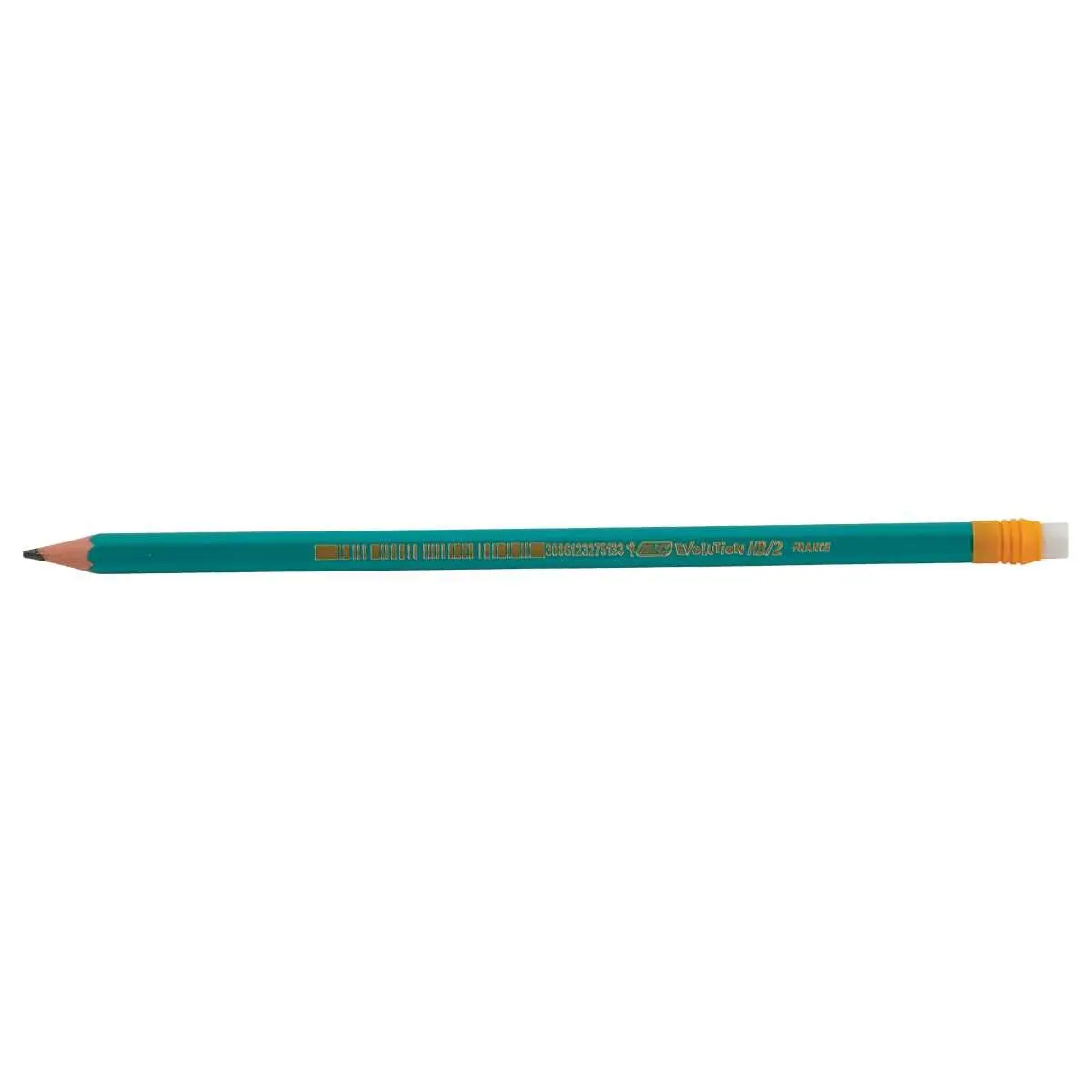 12 Crayons à papier avec bout gomme HB Bic Evolution 650 - BIC