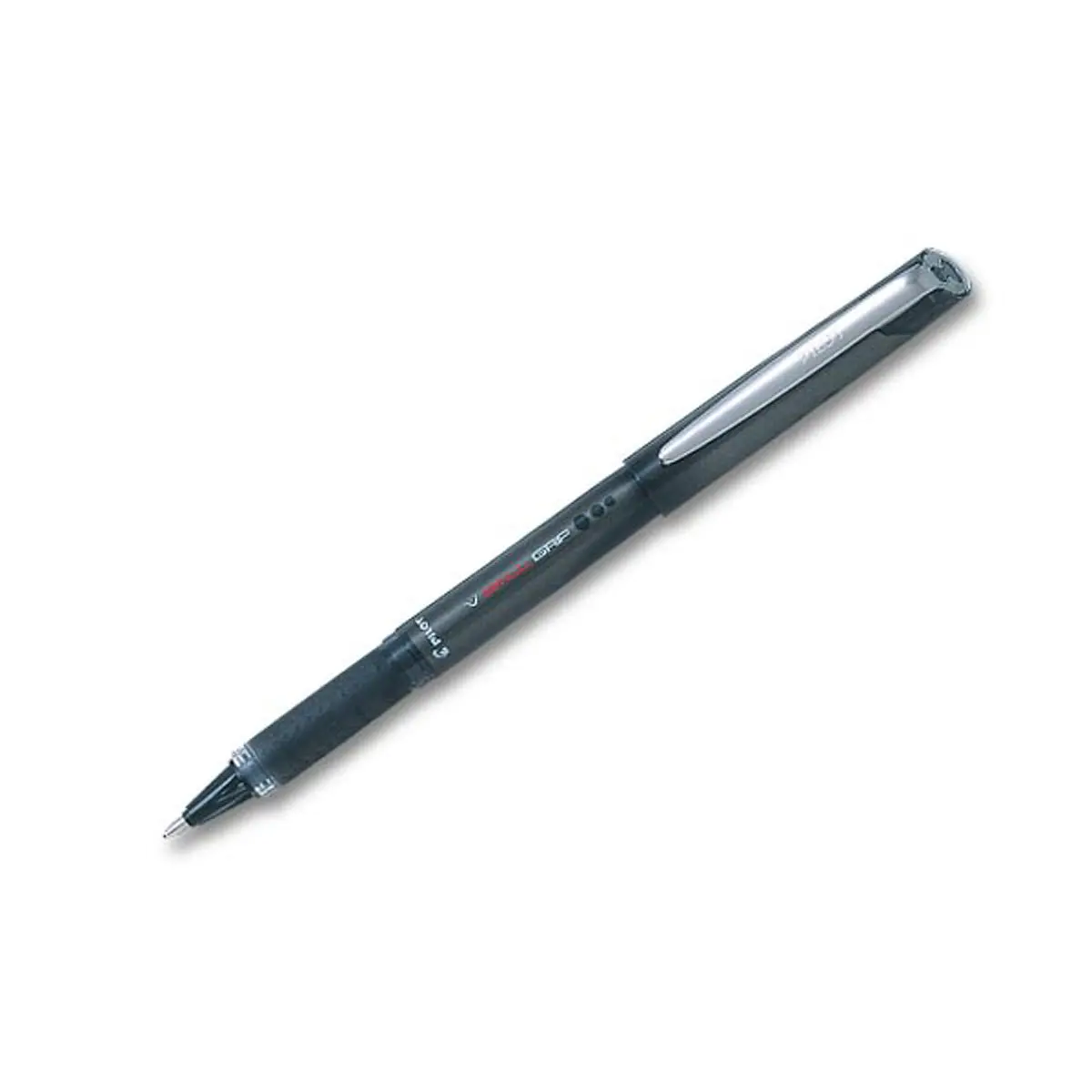 Stylo roller pointe métal V Ball Grip - écriture large - noir - PILOT