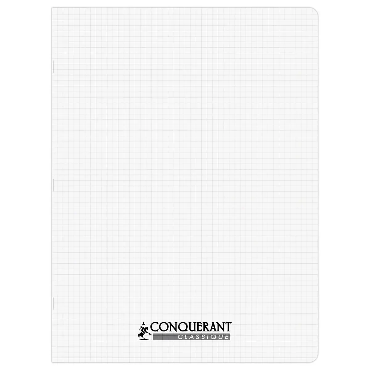 Cahier polypropylène piqûre 5x5 - A4+ 90g - 96 pages - Conquérant
