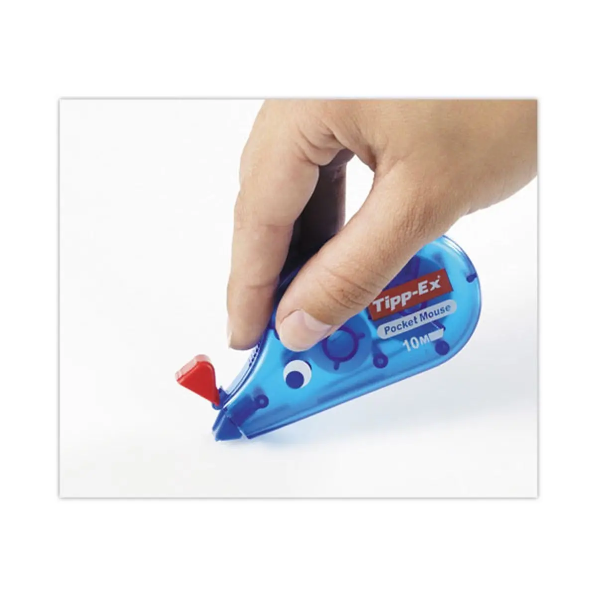Correcteur &agrave; sec frontal Pocket Mouse - Bande L 10 m x l 4,2 mm - TIPP-EX 
