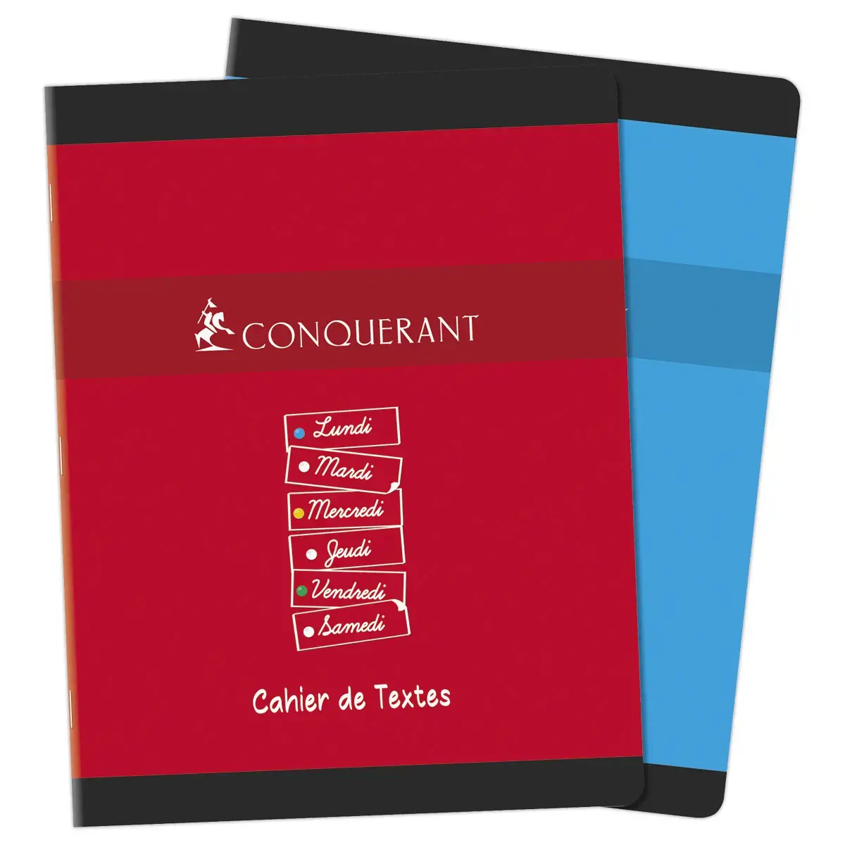 Cahier de texte - couverture carton - 124P - SEYES 70g