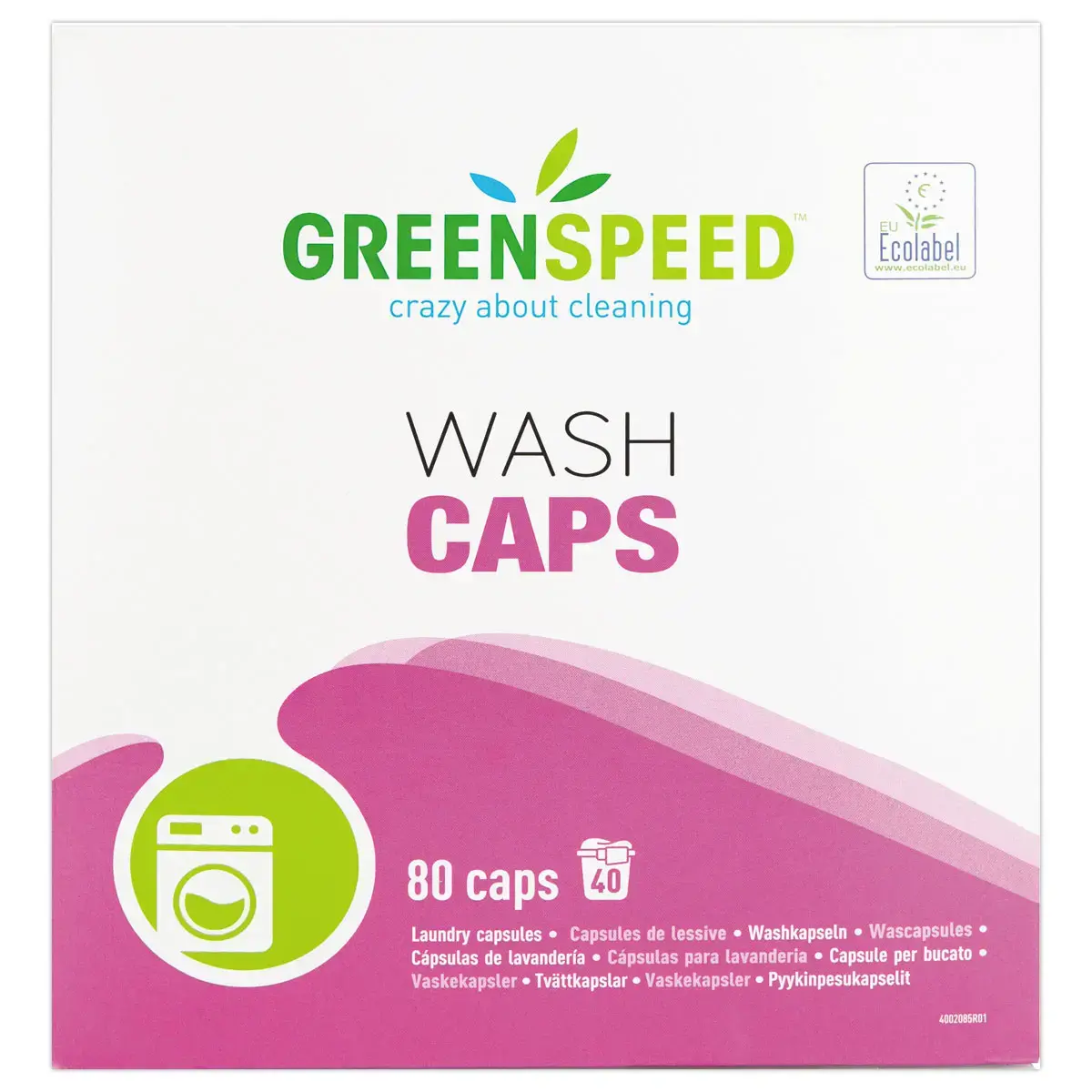 Capsules lave-linge - GREENSPEED 