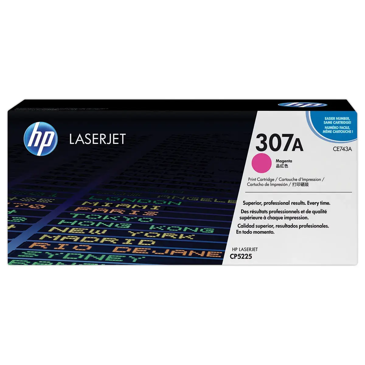HP 307A CE743A toner magenta 