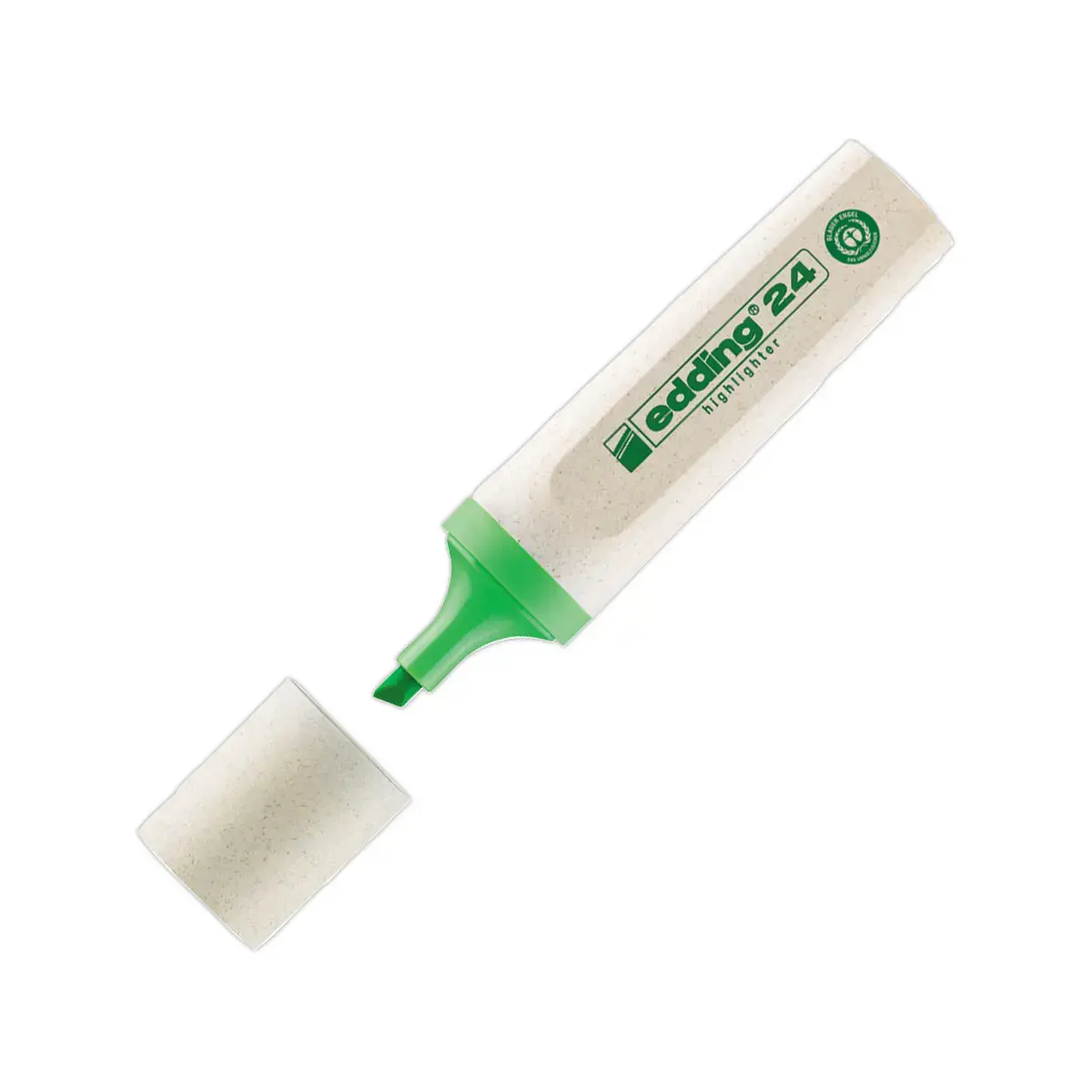 Surligneur ECOLINE E24 - Pointe large - Vert - EDDING