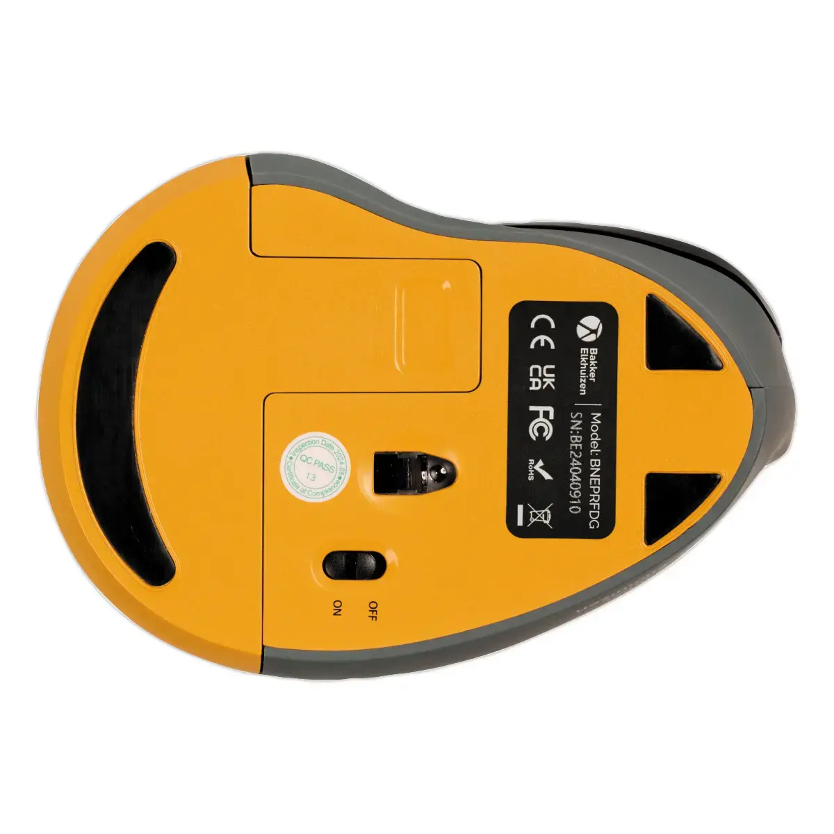 Souris sans fil ergonomique vertical droitier Bakker 