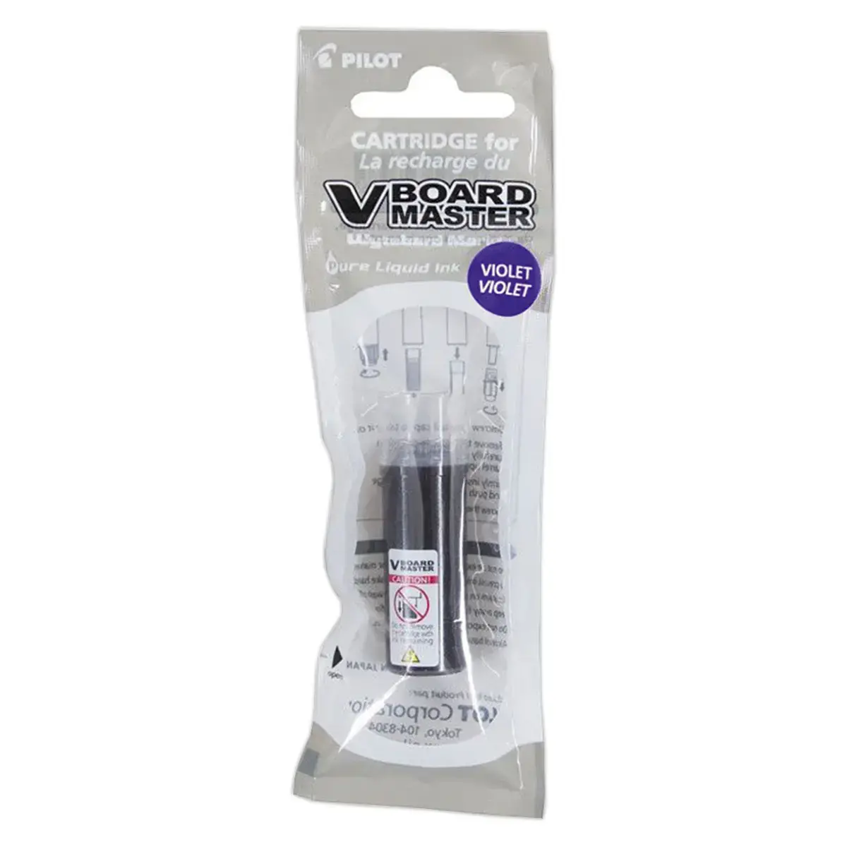Recharge marqueur V-Board Master Begreen - Violet - PILOT