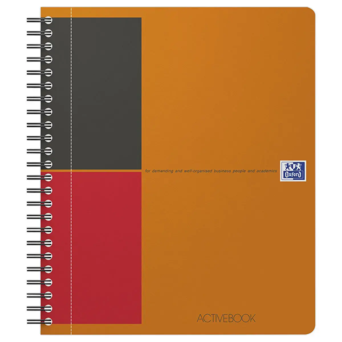 Cahier spirale Activebook International - A5+ - 160 pages - Ligné - OXFORD