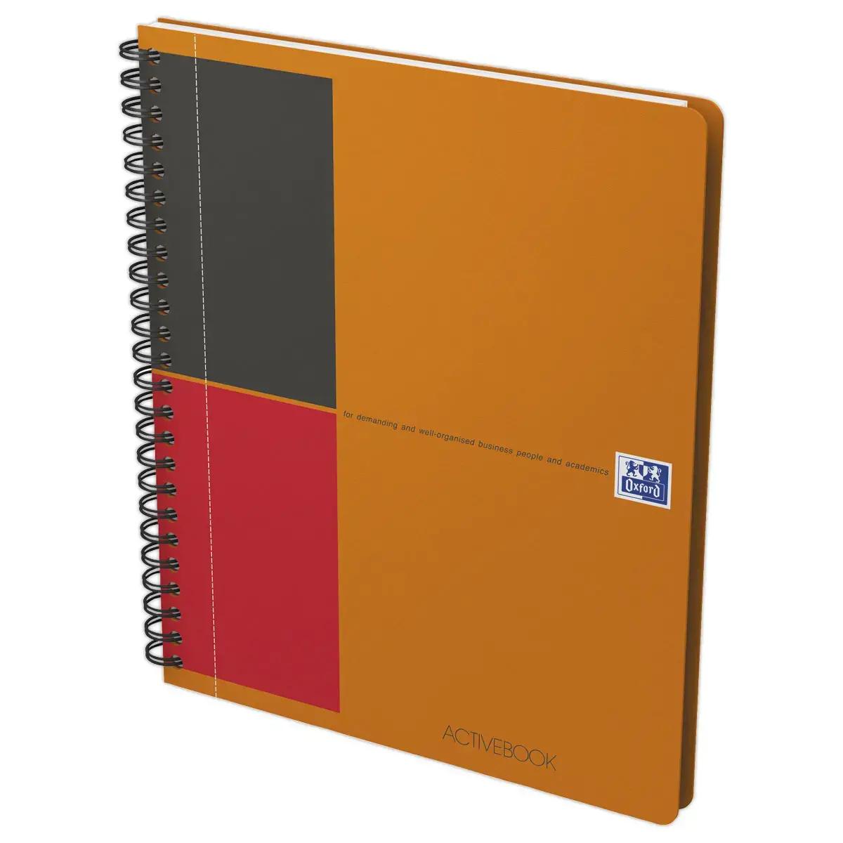 Cahier spirale Activebook International - A5+ - 160 pages - Ligné - OXFORD