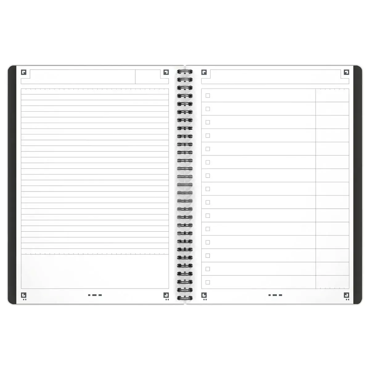 Cahier spirale Task Manager - 19.9 x 25 cm - 160 pages - OXFORD