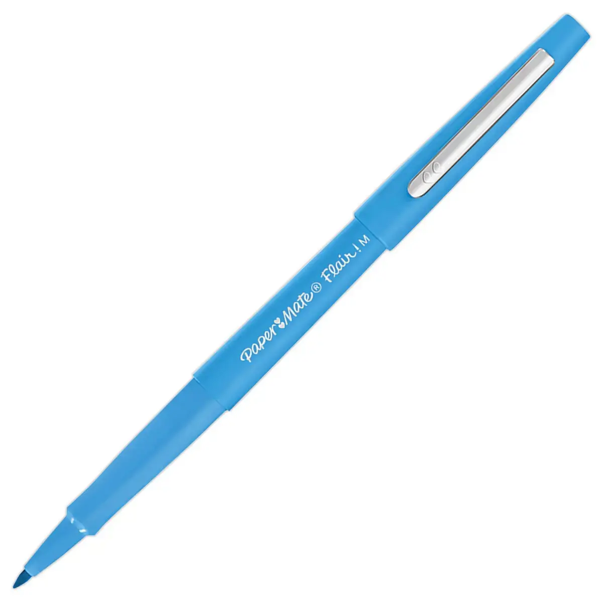 Feutre FLAIR - Écriture moyenne - Bleu turquoise - PAPERMATE