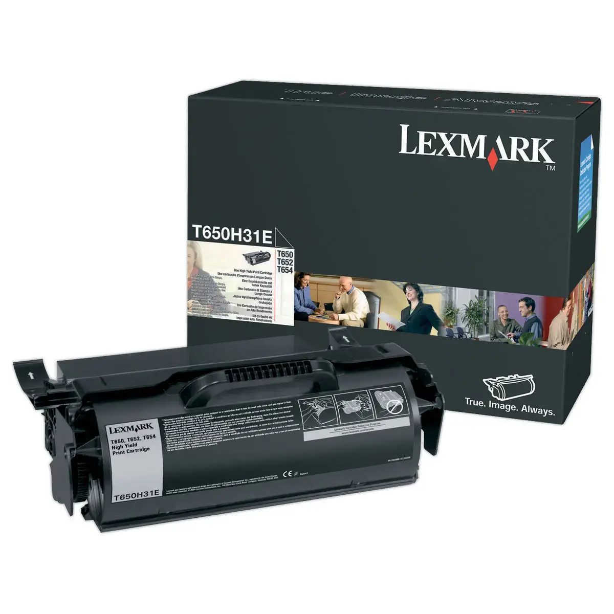 Toner LEXMARK T650H31E noire