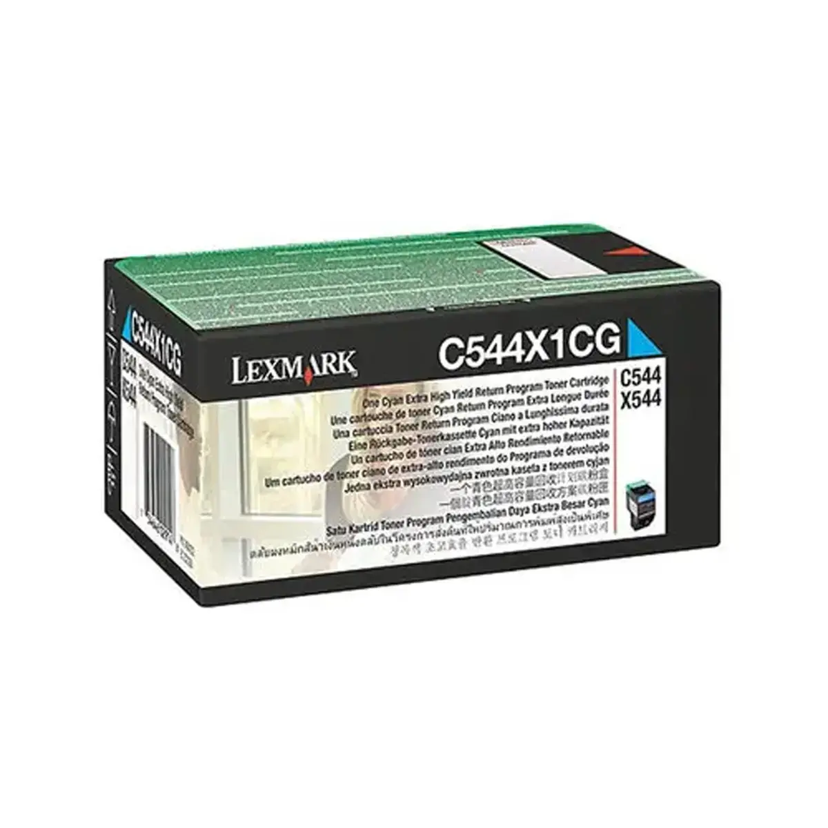 Toner LEXMARK cyan C544X1CG